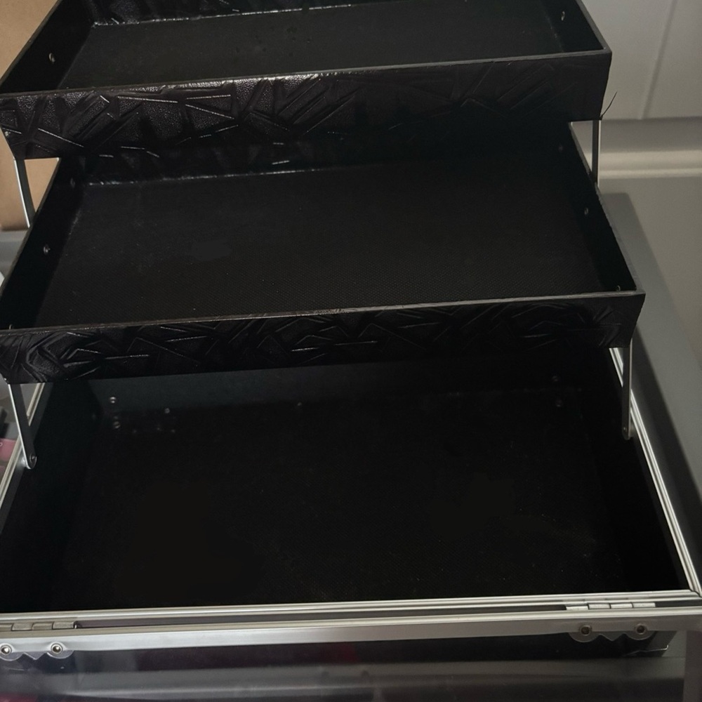 Black Tiered Storage Organizer